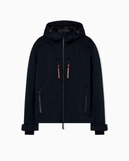 EA7 Skijacke Aus Softshell-Funktionsgewebe Stratum7-Wattierung in Blue für Herren