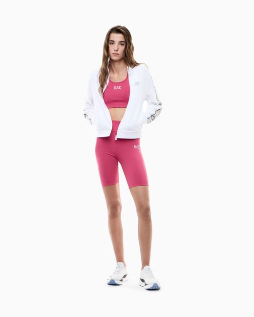 EA7 Pink Cycling Legging