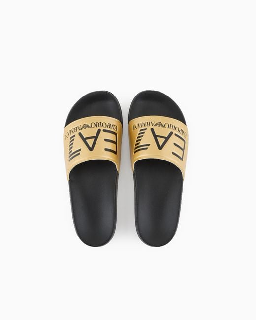 Slides di EA7 in White