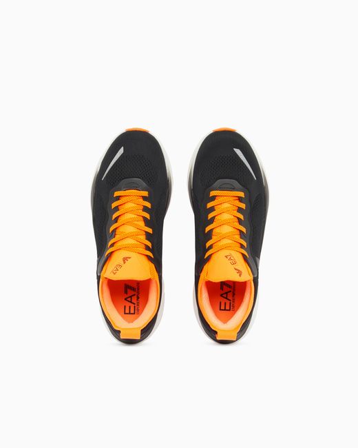 EA7 Blue Nitro Wave Sneakers