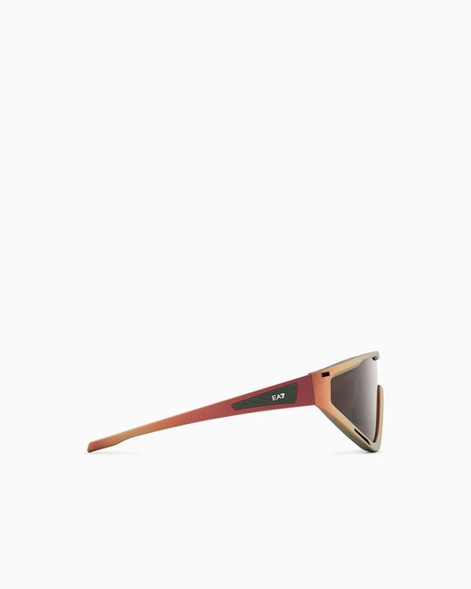 EA7 Sonnenbrille Ascentix in Red für Herren