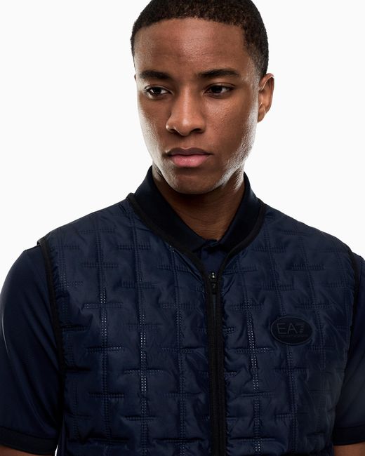 EA7 Blue Golf Pro Gilet for men