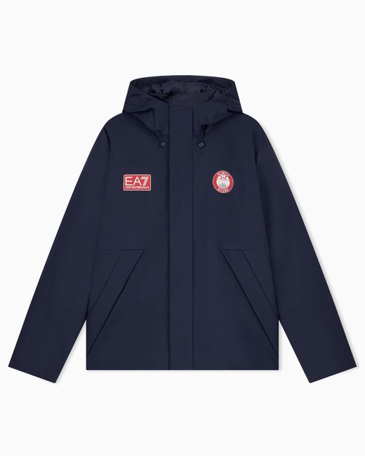 EA7 Blue Armani Olimpia Milano Padded Jacket for men