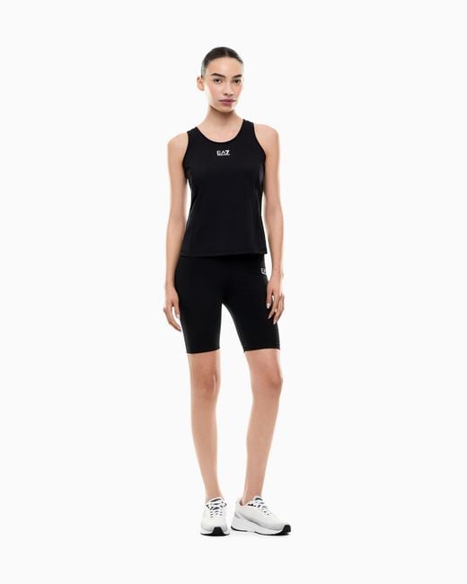 EA7 Blue Dynamic Athlete Tank Top