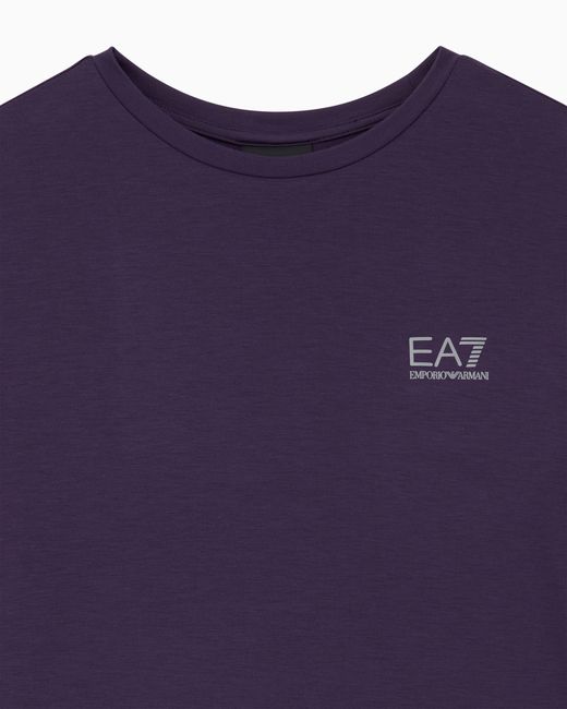 EA7 Blue Regular Fit T-Shirt Natural Ventus 7