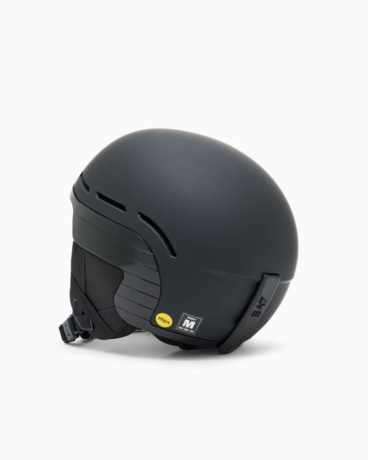 EA7 Black Vortan Ski Helmet