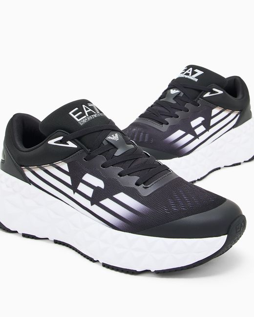 EA7 Black Kobra Sneakers