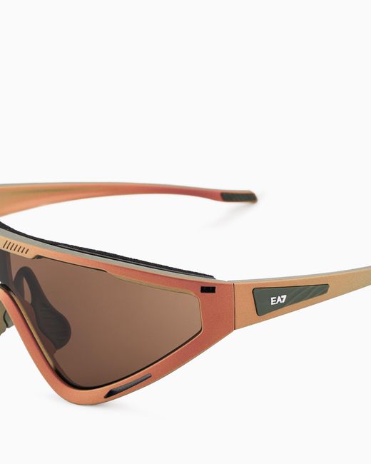 EA7 Sonnenbrille Ascentix in Red für Herren