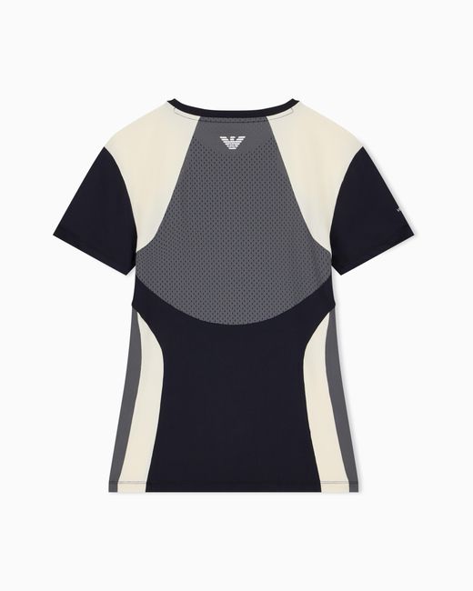 EA7 Blue T-Shirt Tennis Pro Slim Fit