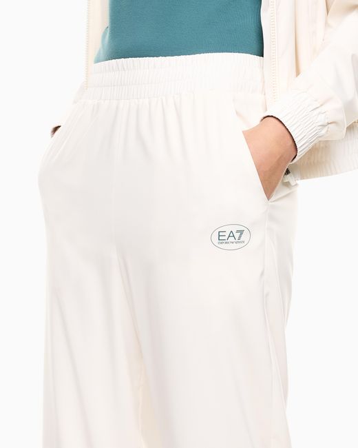 EA7 White Tennis Pro Tracksuit