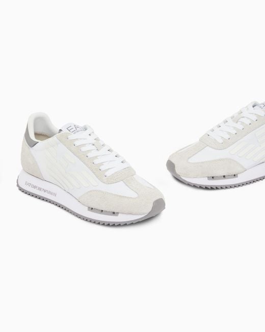 EA7 White Sneaker And
