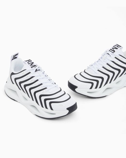 EA7 White Sneakers Infinity Neo With Rubber Sole
