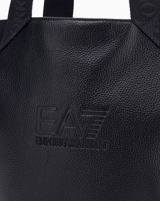 EA7 Blue Tote Bag