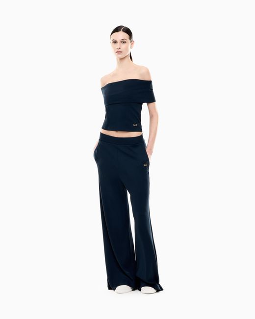 EA7 Blue Top