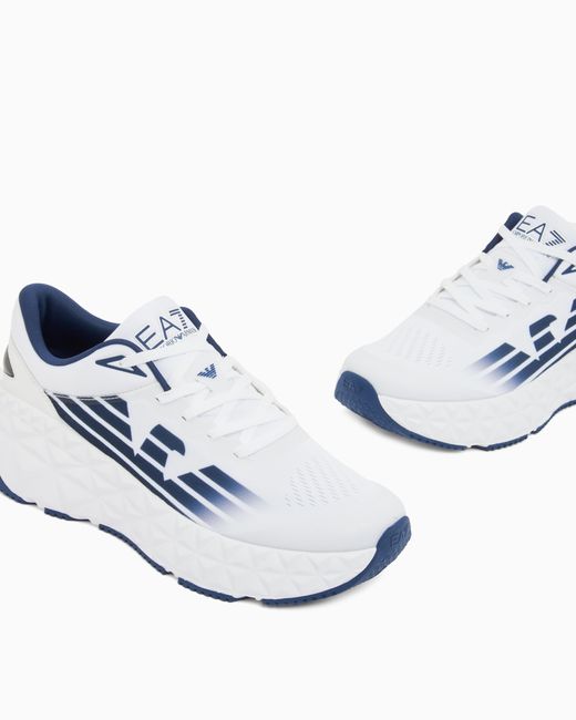 EA7 White Kobra Sneakers