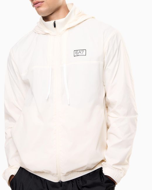 EA7 White Dynamic Athlete Tracksuit for men