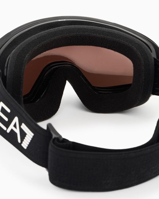 EA7 Metallic Stormex Pro Ski Goggles Size M for men