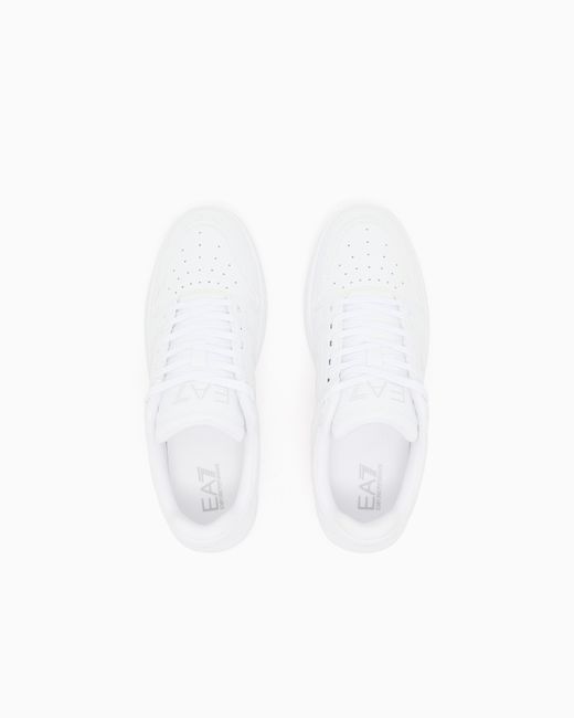 EA7 White Slasher Sneakers