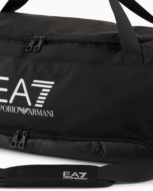 Borsone Con Maxi Logo di EA7 in Black