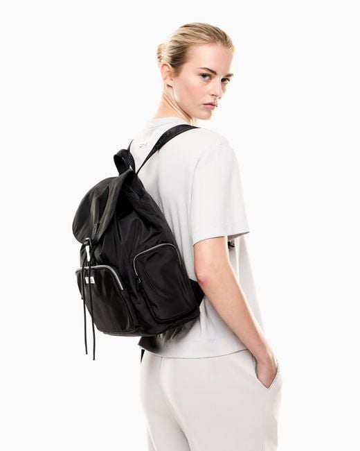 EA7 Blue Rucksack Aus Funktionsgewebe