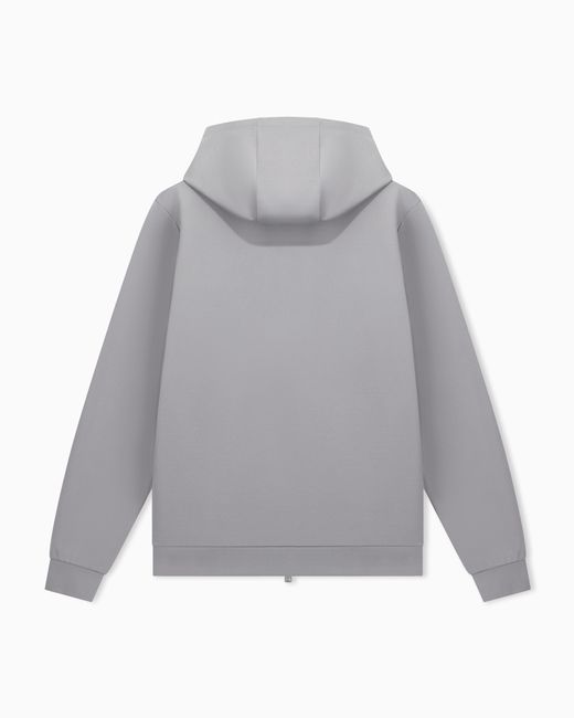 EA7 Gray Hoodie Lux Identity Regular Fit for men