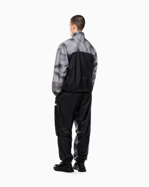 EA7 Blue Dynamic Athlete Tracksuit for men