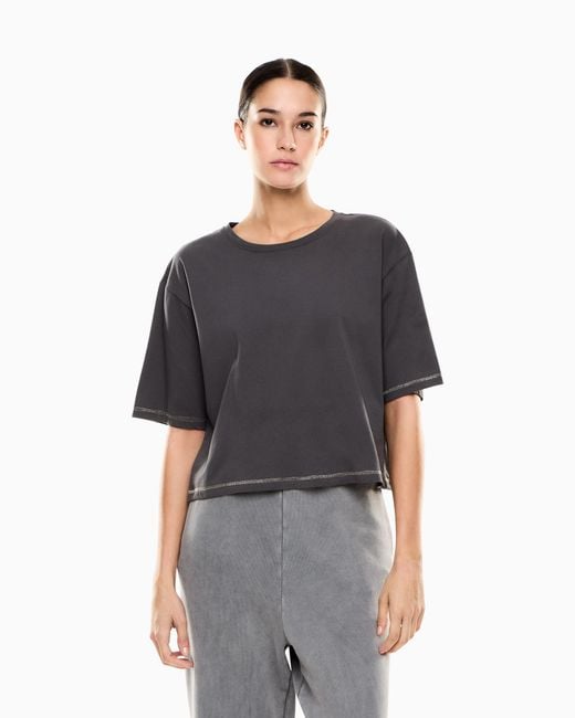 EA7 Blue Fullness Vigor7 Jersey T-Shirt