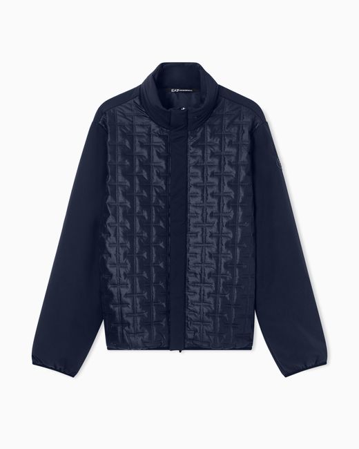 EA7 Blue Golf Pro Ventus7 Technical Fabric Jacket for men
