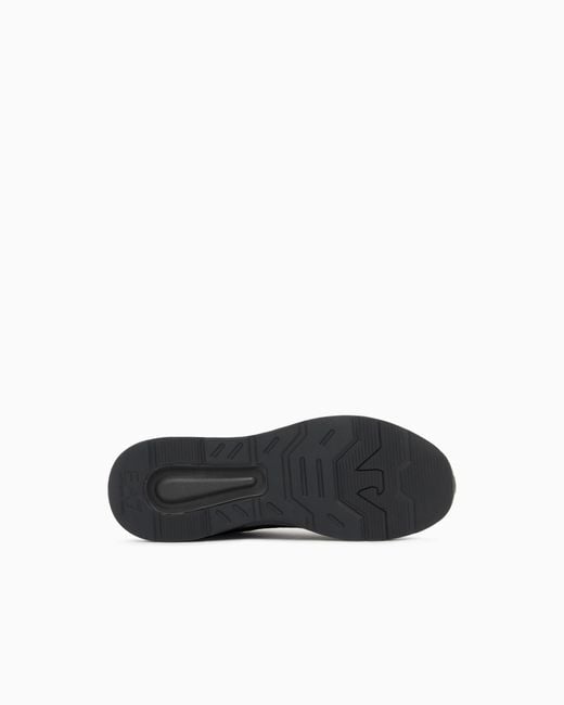 EA7 Black Sneakers Ace Runner New With Rubber Soles