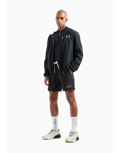 EA7 Tennis Pro Shorts Aus Ventus7-funktionsgewebe in Black für Herren
