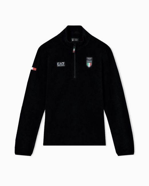 Italia Team Pile Tecnico Da Sci di EA7 in Black