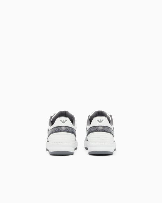 EA7 White Slasher Sneakers