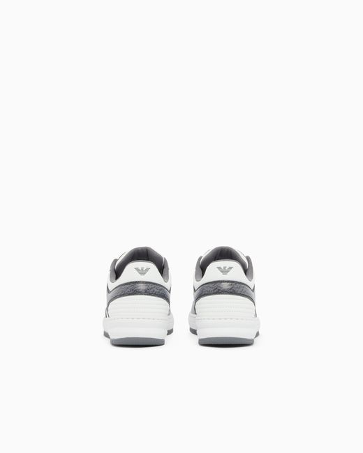 EA7 White Slasher Sneakers