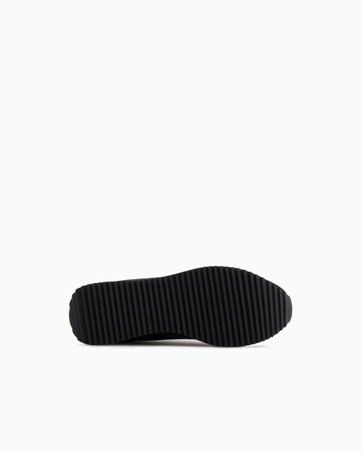 EA7 Black And Vintage Sneakers