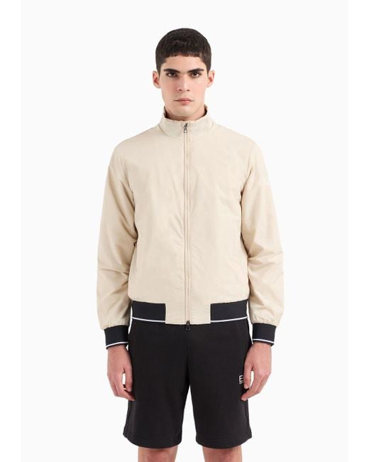 EA7 Natural Core Identity Technical-fabric Jacket for men