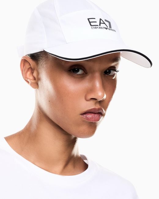 EA7 White Outdoor Cap