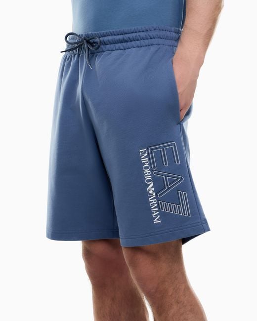 EA7 Blue Visibility Shorts for men
