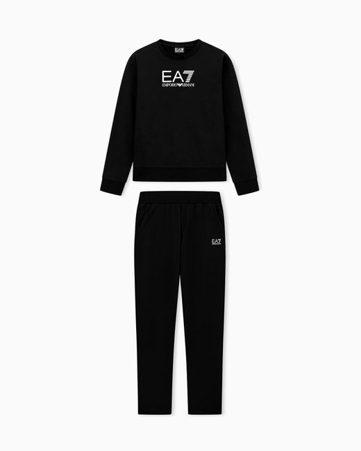 Tuta Stretch di EA7 in Black