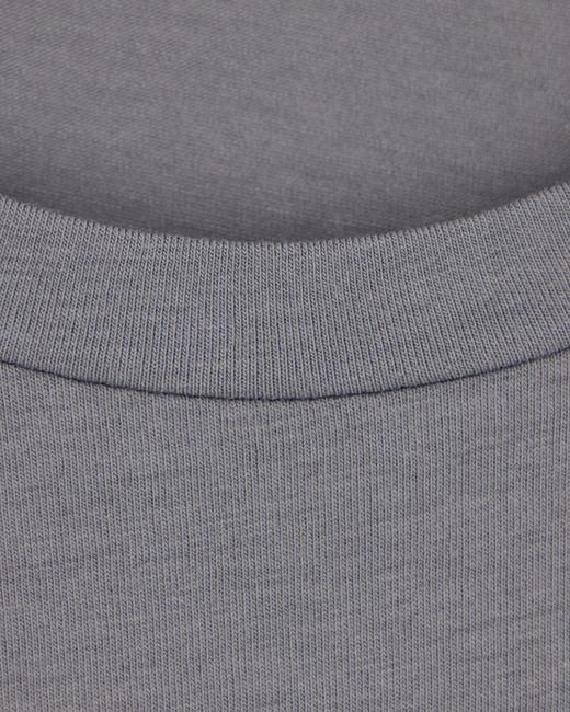 EA7 Gray Crew Neck T-Shirt Core Identity for men