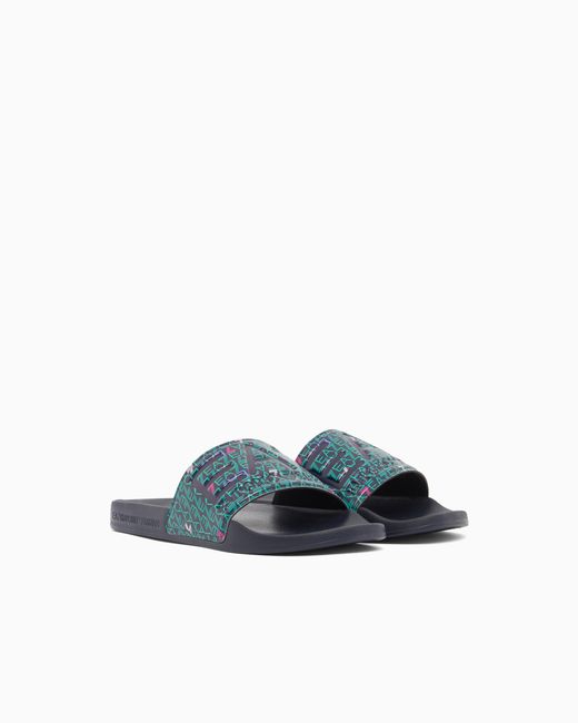 Slides di EA7 in Blue