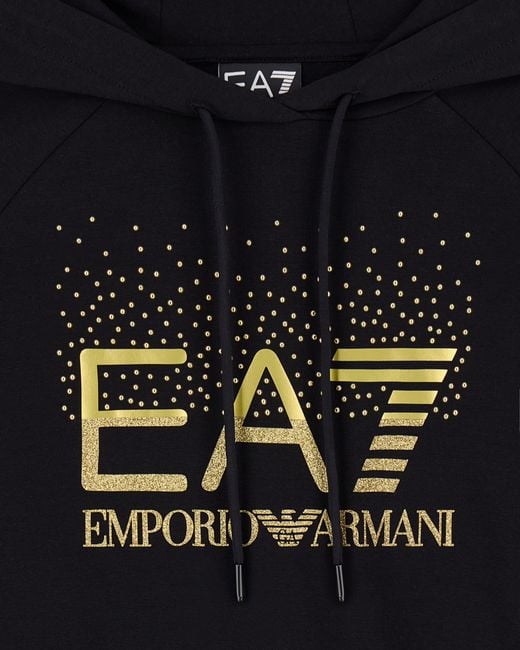 EA7 Blue Tracksuit Regular Fit Hooded