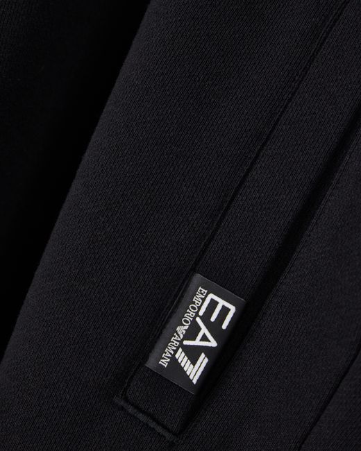 EA7 Blue Slim-Fit Trousers Logo Series for men