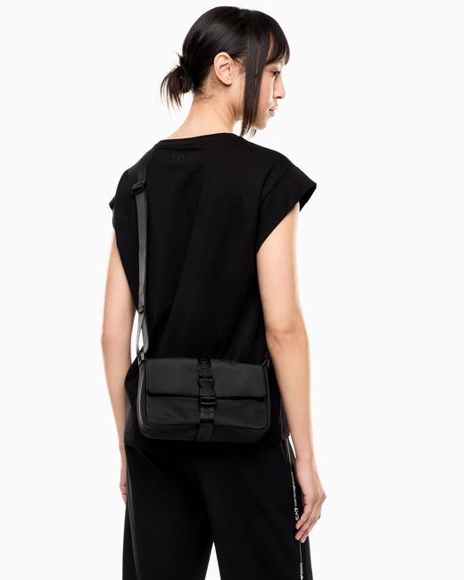 EA7 Black Shoulder Bag