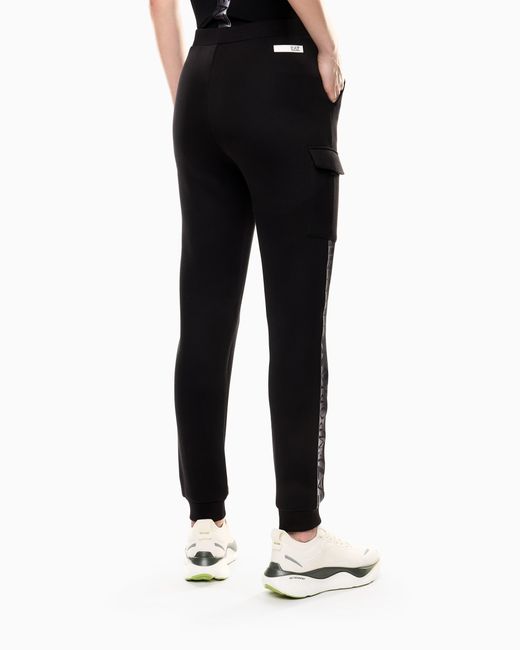 EA7 Black Dynamic Athlete Jogginghose Aus „Natural Ventus7"-Funktionsgewebe