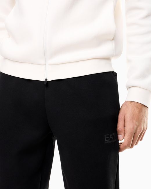 EA7 White Dynamic Athlete Tracksuit for men