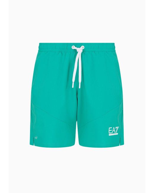 EA7 Tennis Pro Shorts Aus Ventus7-funktionsgewebe in Green für Herren