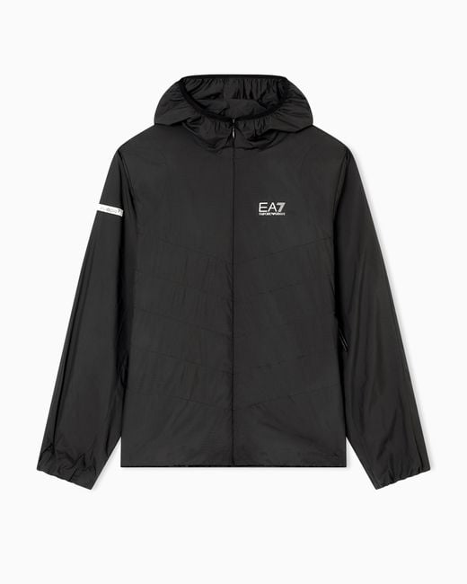 Giacca Imbottita Dynamic Athlete di EA7 in Black da Uomo