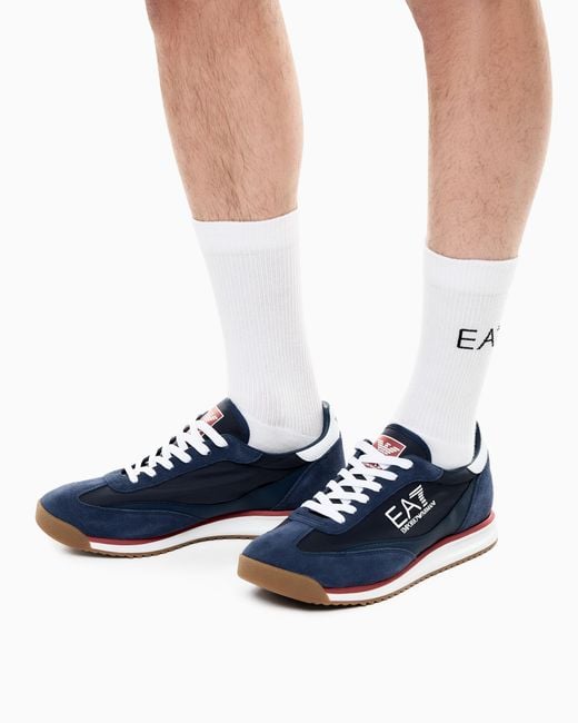 Sneaker Eclipse di EA7 in Blue
