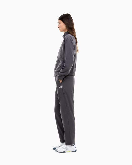 EA7 Blue Tracksuit Tennis Pro Regular Fit With Elastane