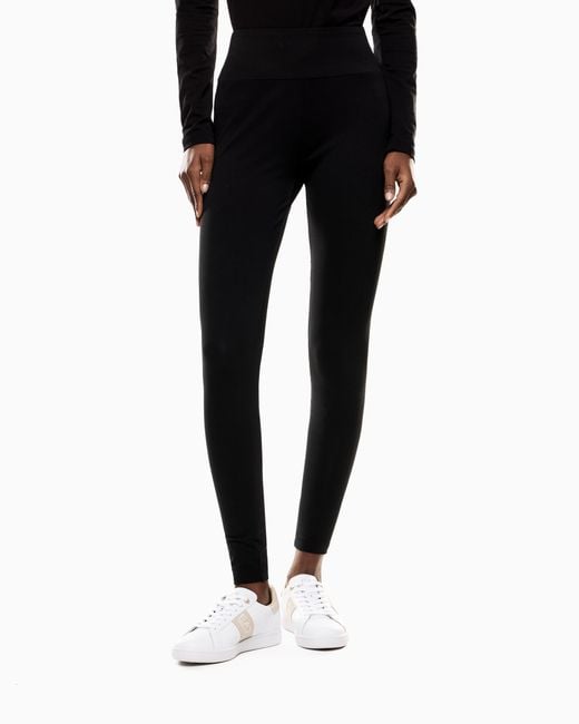 EA7 Black Stretch Legging